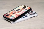 Personalized Galaxy S4 case with plain hard sides