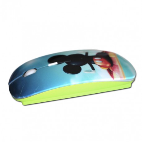 Create your personalized green mouse with photos and texts