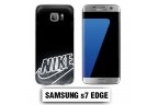 Coque Samsung S7edge logo Nike néon
