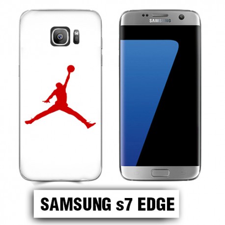 Coque Samsung S7 Edge Air Jordan Rouge