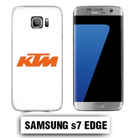 Coque Samsung S7 Edge KTM logo moto