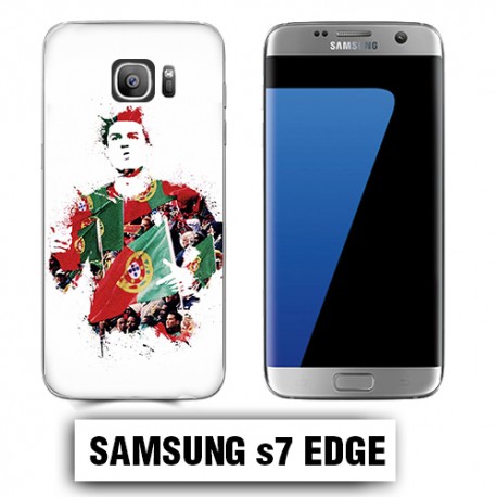 Coque Samsung S7 Edge Ronaldo Madrid CR7