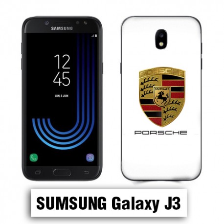 Coque Samsung J3 logo Porsche