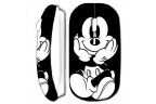 Souris sans fil Mickey Disney Noire et Blanc