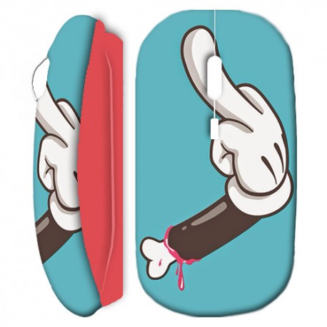 Souris sans fil Mickey Disney Couleur Noire