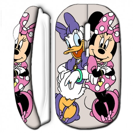 Souris sans fil Disney minnie Blanc