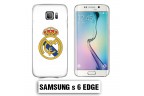 Coque Samsung S6 Edge foot REAL MADRID