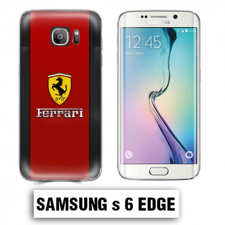 Coque Samsung S6 Edge voiture Ferrari 458 488