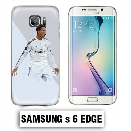 Coque Samsung S6 Edge Ronaldo Madrid