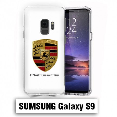 Coque Samsung S9 logo Porsche