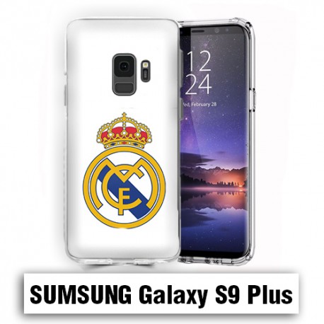 Coque Samsung S9 Plus Real Madrid foot logo