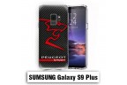 Coque Samsung S9 Logo Peugeot Sport Rouge