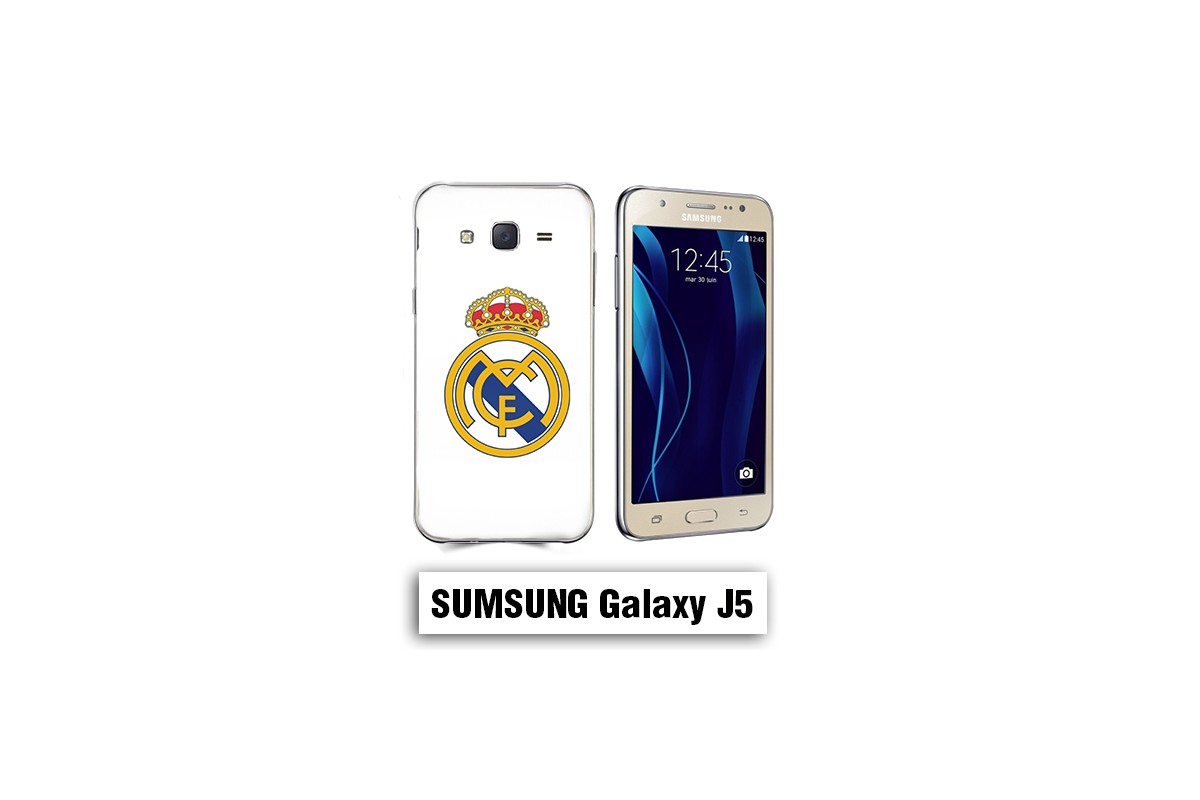 Coque Samsung J5 2016 Real Madrid foot logo - Lakokine