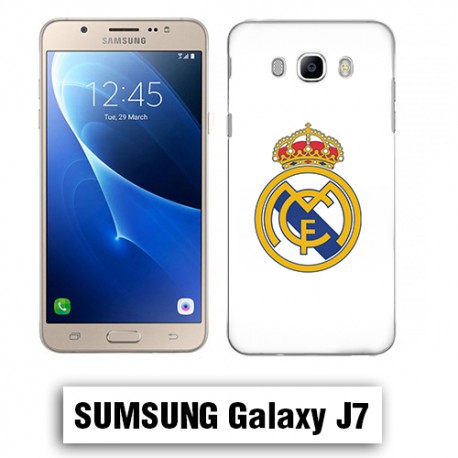 Coque Samsung J7 Logo Real Madrid foot