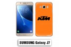 Coque Samsung J7 Logo KTM Orange