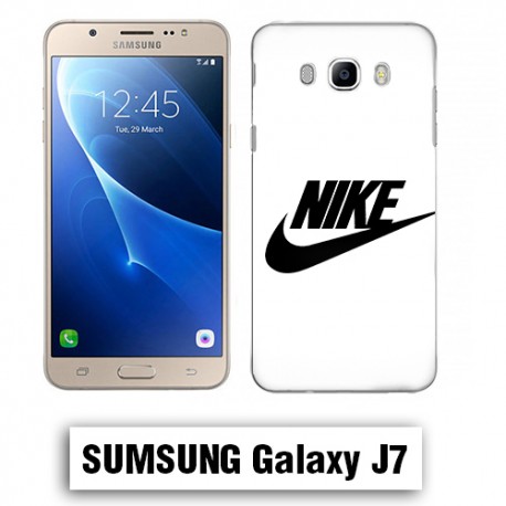 Coque Samsung J7 Logo Nike Noire 
