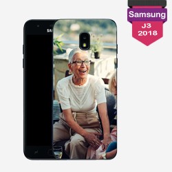 Personalized Samsung Galaxy J3 2018 case with hard sides