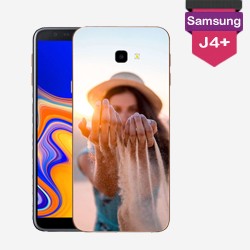 Personalisierte Samsung Galaxy J4 Plus Hülle mit harten Seiten
