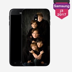 Personalized Galaxy J3 2017 case with plain hard sides