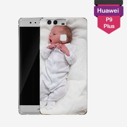 Personalized Huawei P9 Plus case with plain hard sides