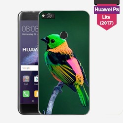 Personalisierte Huawei P8 Lite 2017 Hülle mit harten Seiten