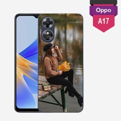 Personalized Oppo A17 case with hard sides