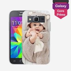 Personalized Samsung Galaxy Core Prime case with hard sides