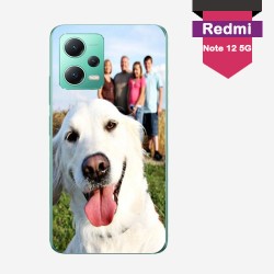 Personalized Xiaomi Redmi Note 12 5G case with silicone sides