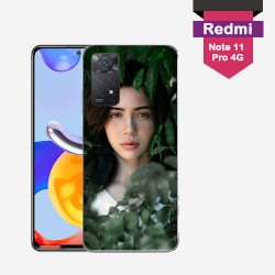Personalized Xiaomi Redmi Note 11 Pro 4G case with silicone sides