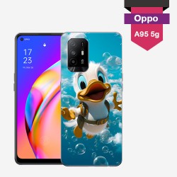 Personalized Oppo A95 5g case with hard sides