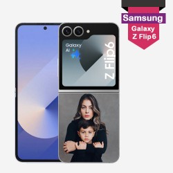 Coque Samsung Galaxy Z Flip6 personnalisée avec côtés Silicone