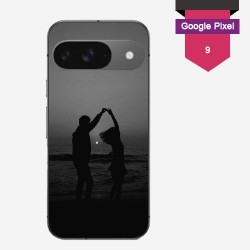 Coque Google Pixel 9 personnalisée avec côtés silicone