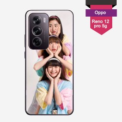 Personalized Oppo Reno 12 pro case with silicon sides