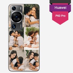 Personalisierte Huawei P60 pro Hülle mit harten Seiten