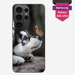 Personalized Samsung Galaxy S26 case with hard sides