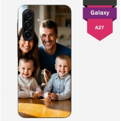 Personalisierte Samsung Galaxy A27 Hülle mit harten Seiten