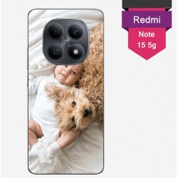 Personalisierte Xiaomi Redmi Note 15 5G Hülle mit harten Seiten