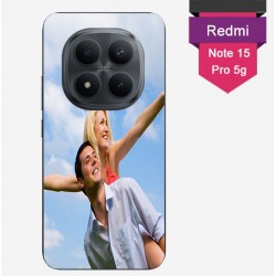 Personalisierte Xiaomi Redmi Note 15 Pro 5G Hülle mit harten Seiten