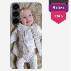 Personalized Samsung Galaxy S26 fe case with hard sides